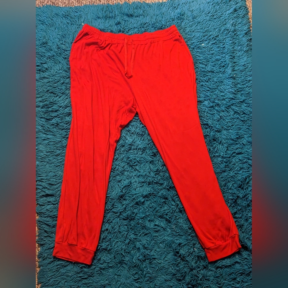 Women's Red Pants Size 5x
